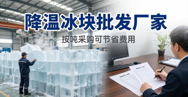 梁溪降温冰块批发厂家 良臣制冰厂直供