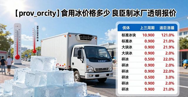 梁溪食用冰价格多少 良臣制冰厂透明报价