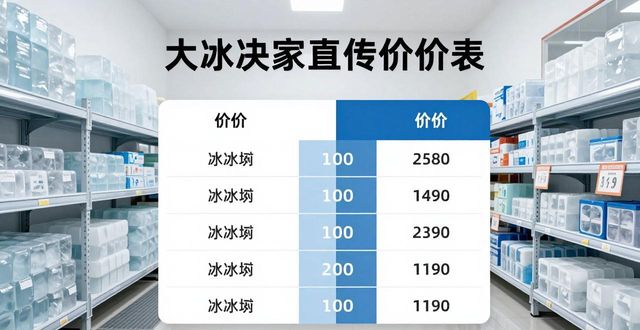大冰块批发厂家怎么选？梁溪直供渠道靠谱吗